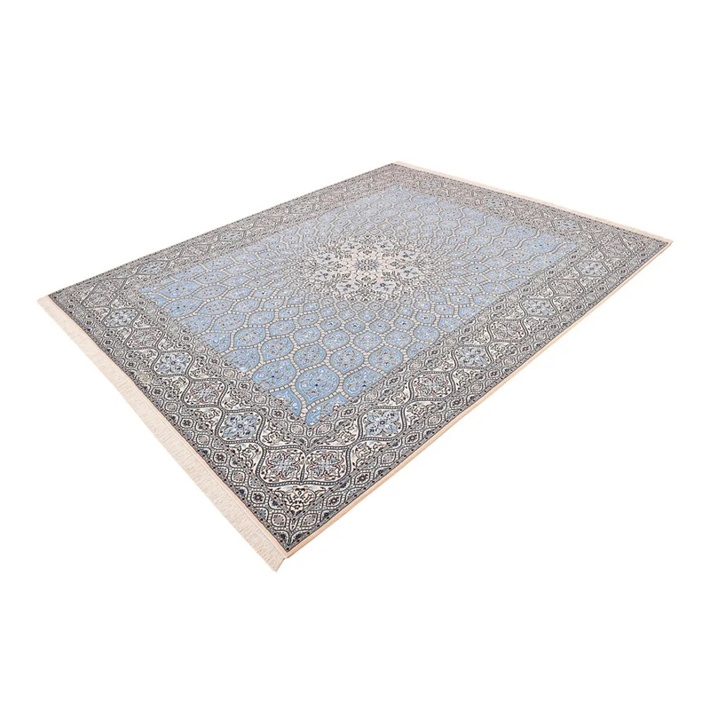 Perserteppich - Nain - Premium - 253 x 314 cm - hellblau