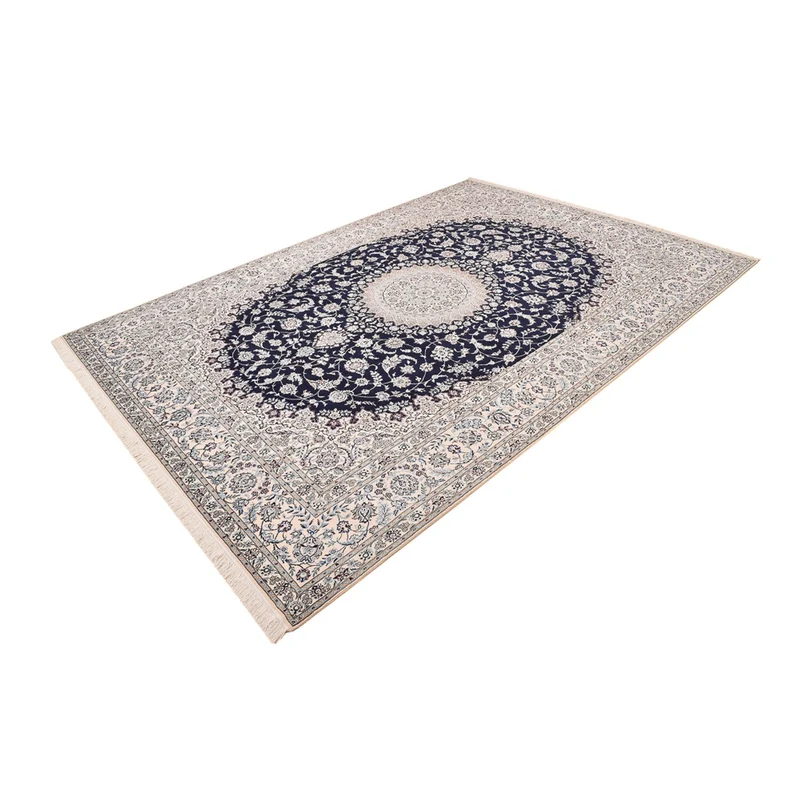 Nain - 6La Teppich 255x362cm - Perserteppich - dunkelblau