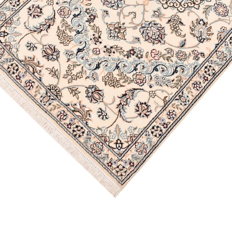 Nain - 9La Teppich 90x330cm - Perserteppich - weiß