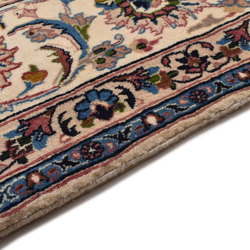 Maschad Teppich 248x352cm - Perserteppich - hellbeige