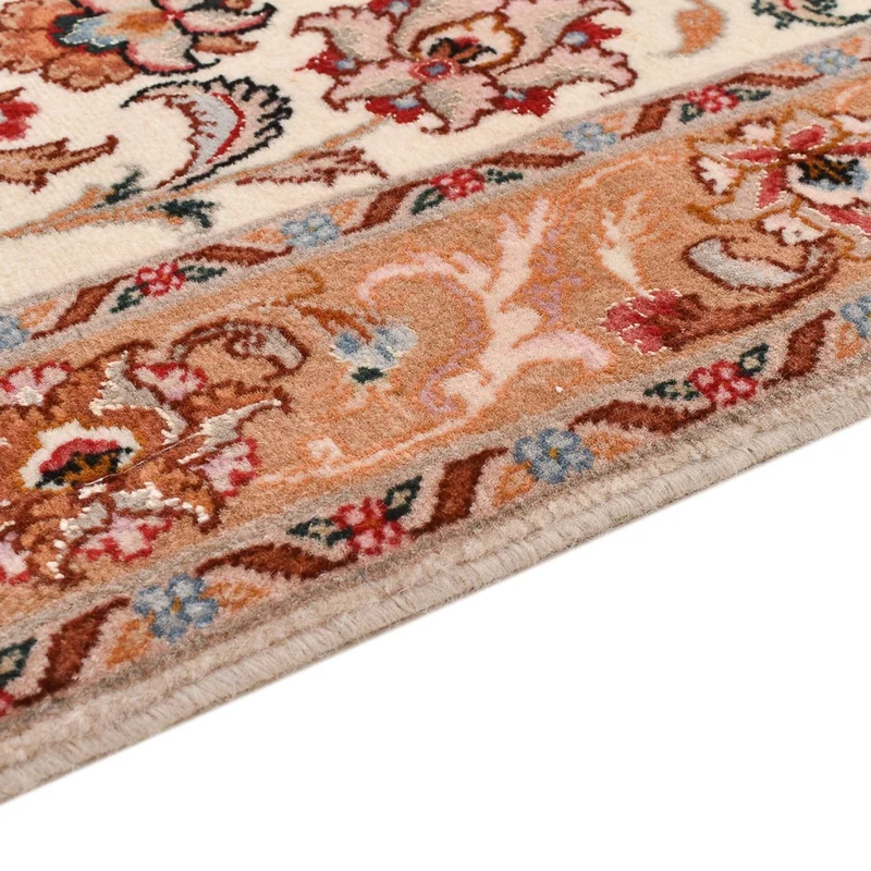 Täbriz - 60 Raj Teppich 80x315cm - Perserteppich - beige