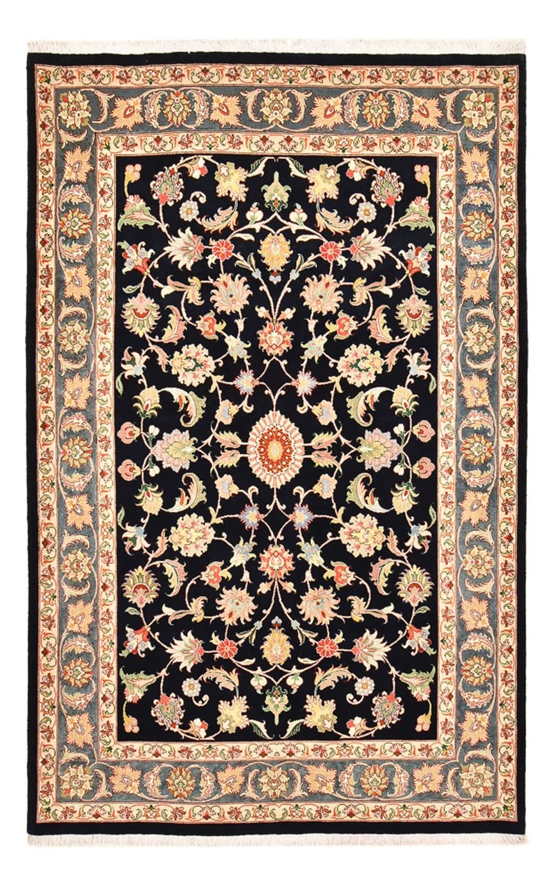 Bidjar - Zanjan Teppich 170x265cm - Perserteppich - dunkelblau