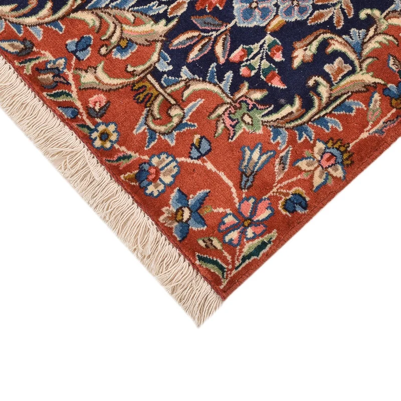 Rafsanjan Teppich 62x92cm - Perserteppich - mehrfarbig