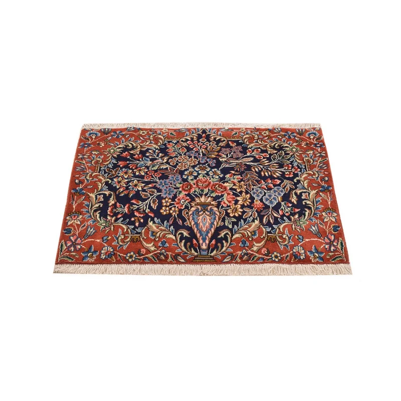 Rafsanjan Teppich 62x92cm - Perserteppich - mehrfarbig