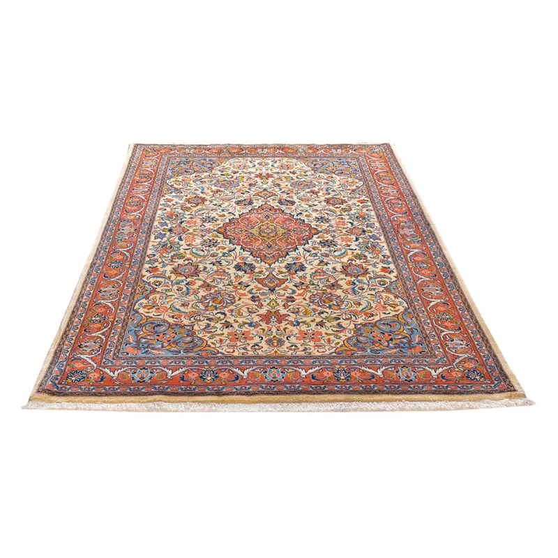 Sarough Teppich 132x215cm - Perserteppich - sand
