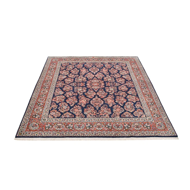 Sarough Teppich 215x247cm - Perserteppich - dunkelblau