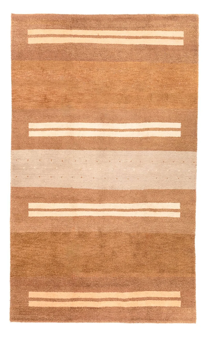 Gabbeh Teppich Indus 196x295cm - Wollteppich - mehrfarbig