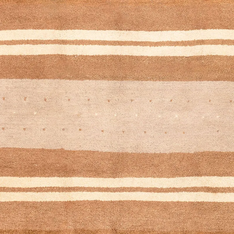 Gabbeh Teppich Indus 196x295cm - Wollteppich - mehrfarbig