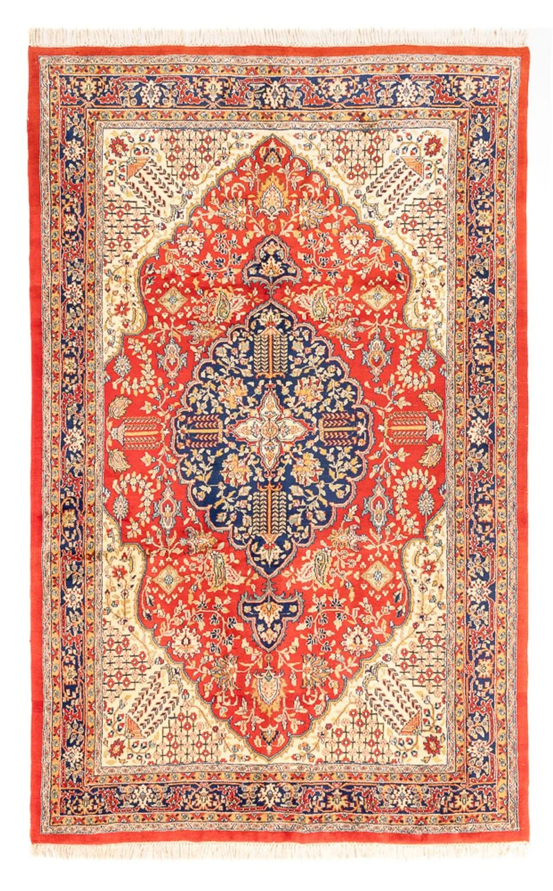 Täbriz Teppich 186x289cm - Perserteppich - rot