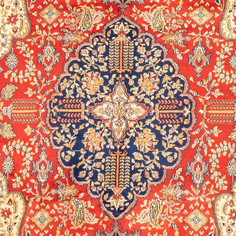 Täbriz Teppich 186x289cm - Perserteppich - rot