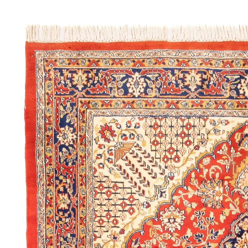 Täbriz Teppich 186x289cm - Perserteppich - rot