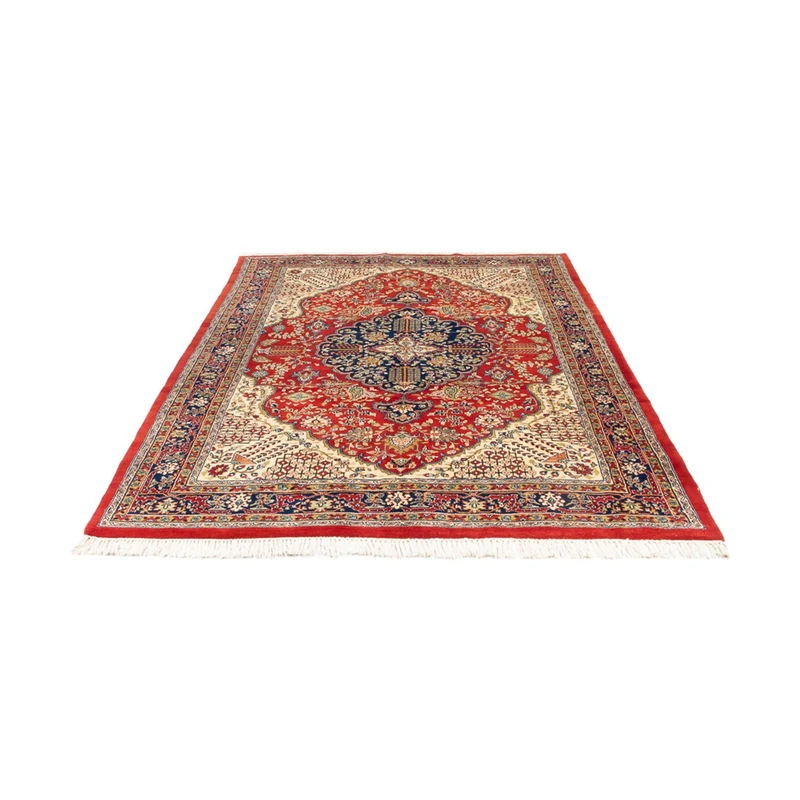 Täbriz Teppich 186x289cm - Perserteppich - rot