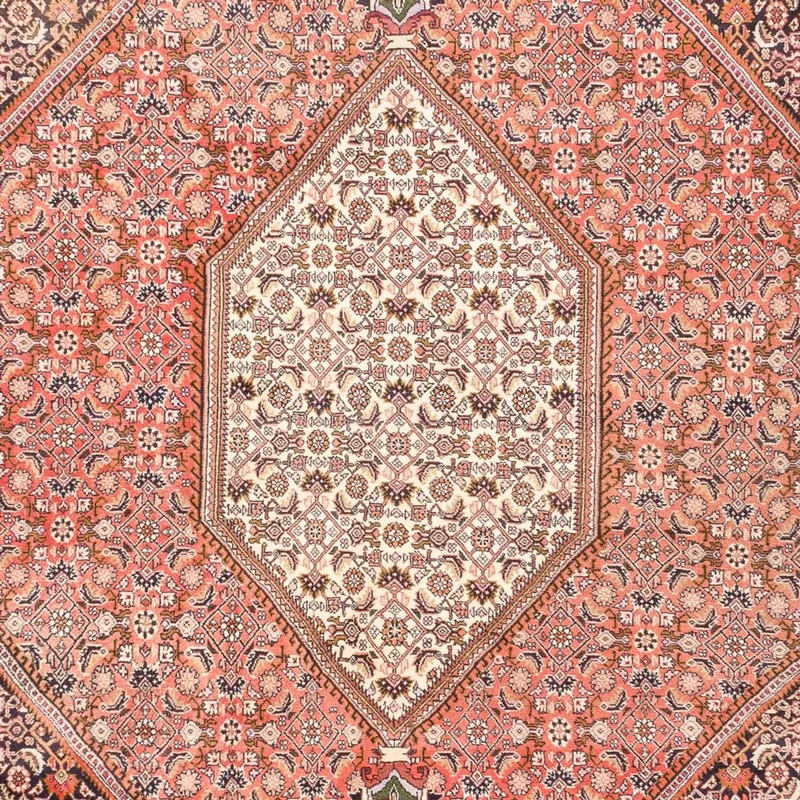 Bidjar Teppich 198x287cm - Perserteppich - hellrot