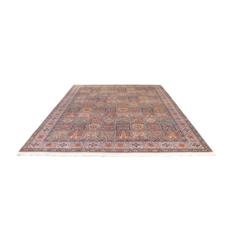 Kaschmir Seide Teppich 247x337cm - Orientteppich - hellrot