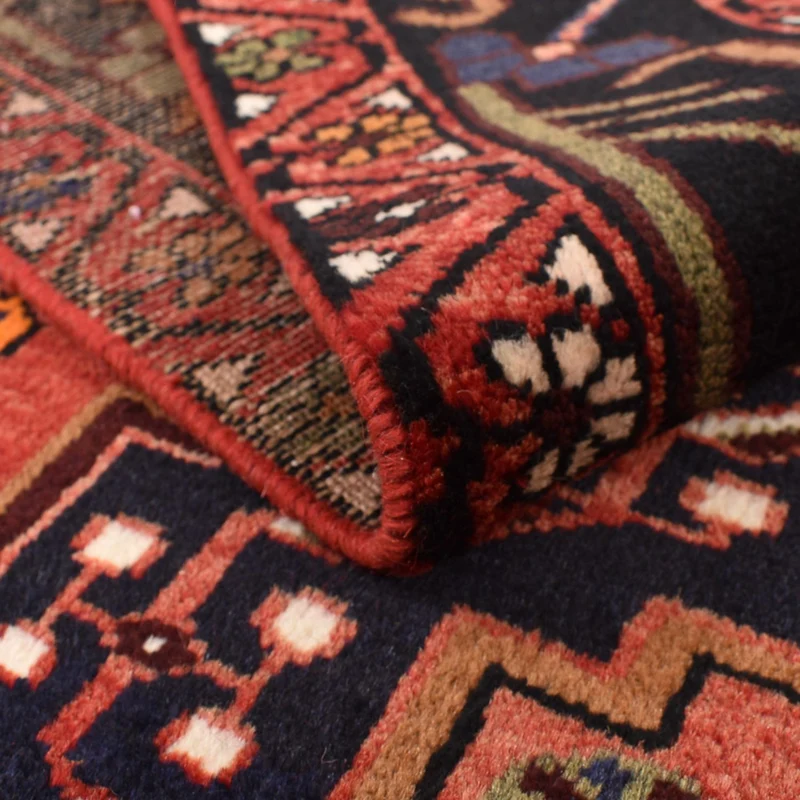 Perserteppich - Nomadic - 138 x 202 cm - rot