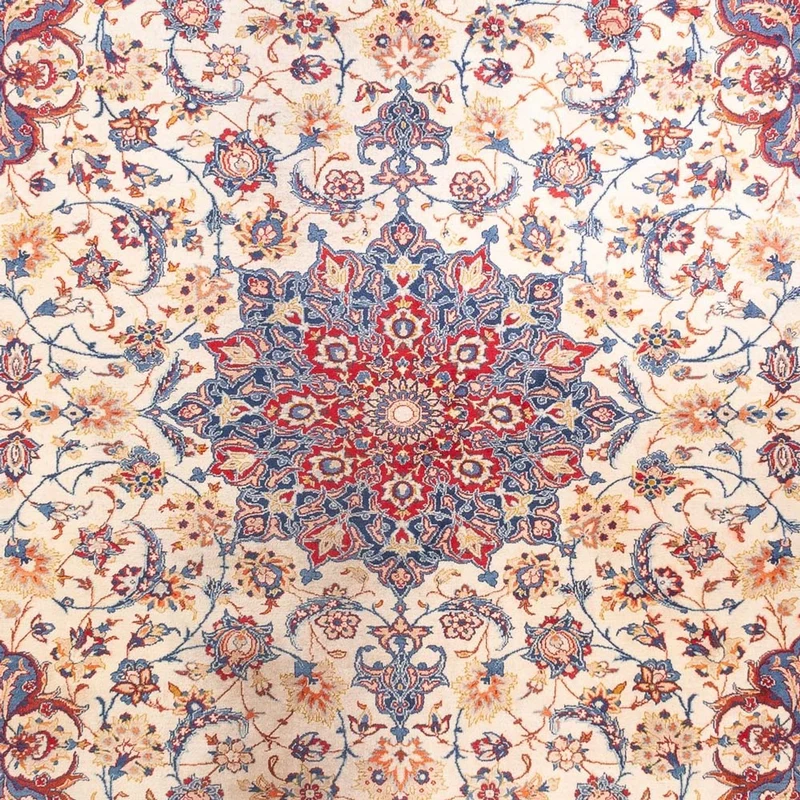 Najafabad Teppich 303x421cm - Perserteppich - hellrot
