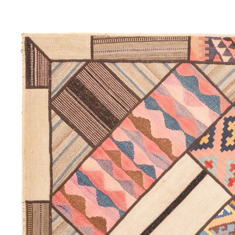 Patchwork Teppich 160x230cm - Orientteppich - mehrfarbig