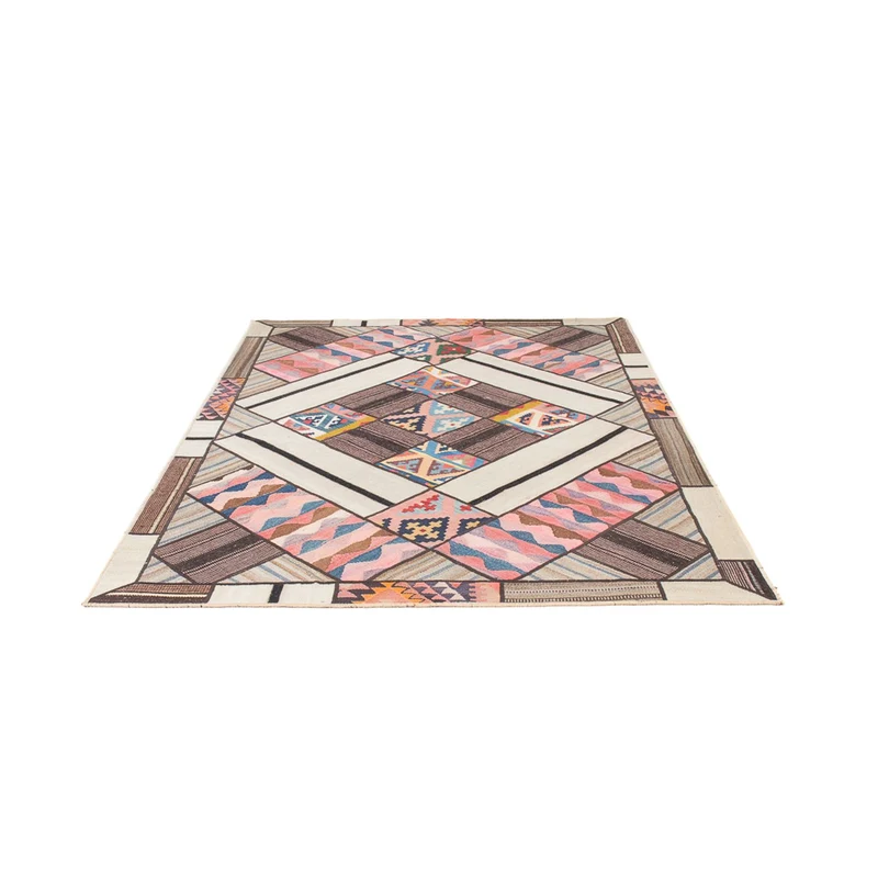 Patchwork Teppich 160x230cm - Orientteppich - mehrfarbig