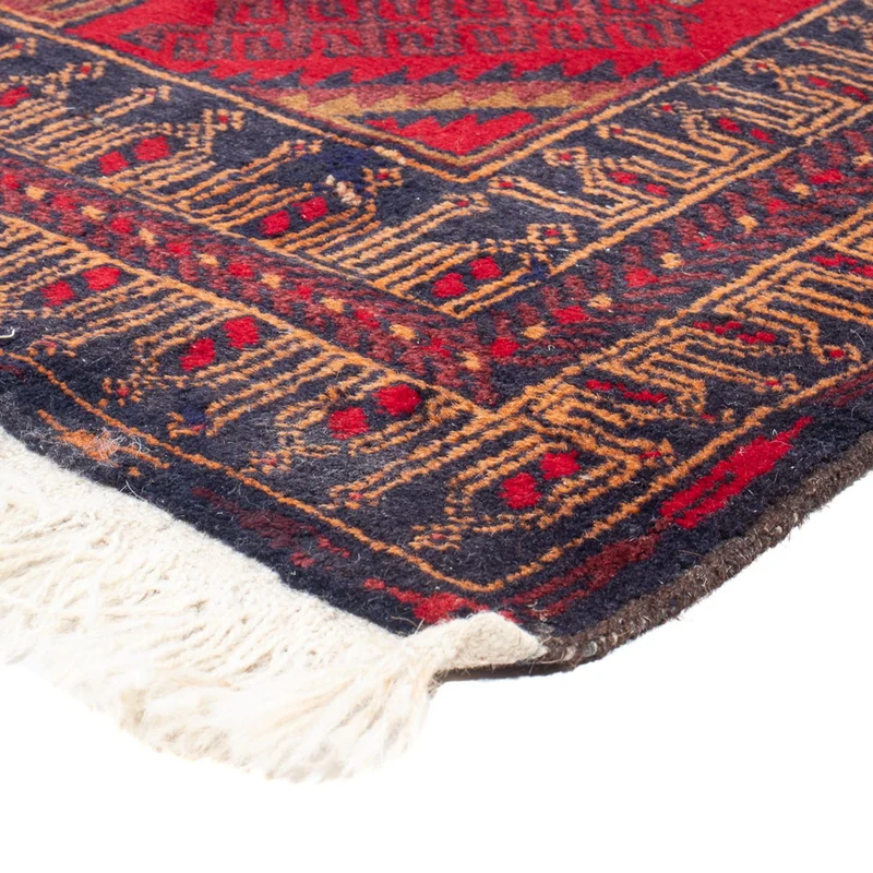 Belutsch Teppich 95x142cm - Orientteppich - rot