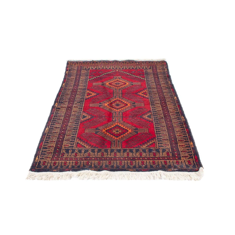 Belutsch Teppich 95x142cm - Orientteppich - rot