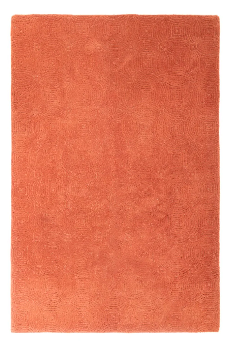 Wollteppich 182x273cm - rost