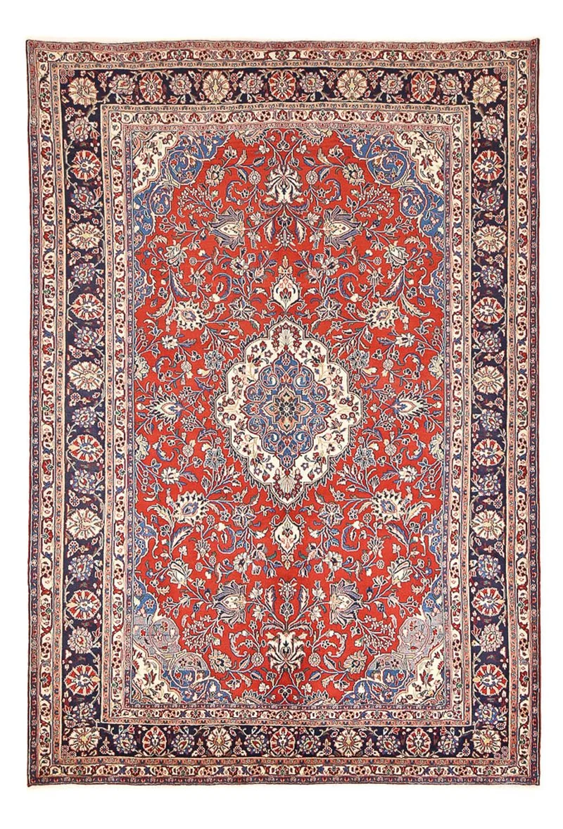 Sarough Teppich 210x320cm - Perserteppich - rot