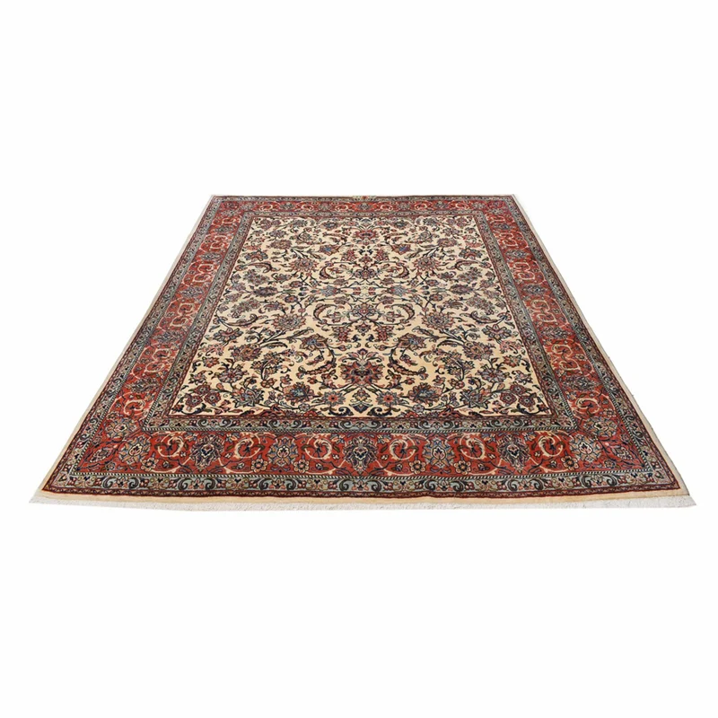 Sarough Teppich 226x270cm - Perserteppich - sand