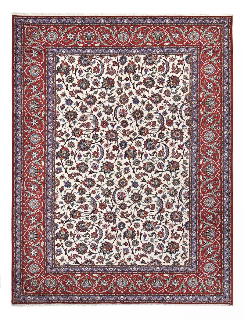 Isfahan Teppich 298x398cm - Perserteppich - rost