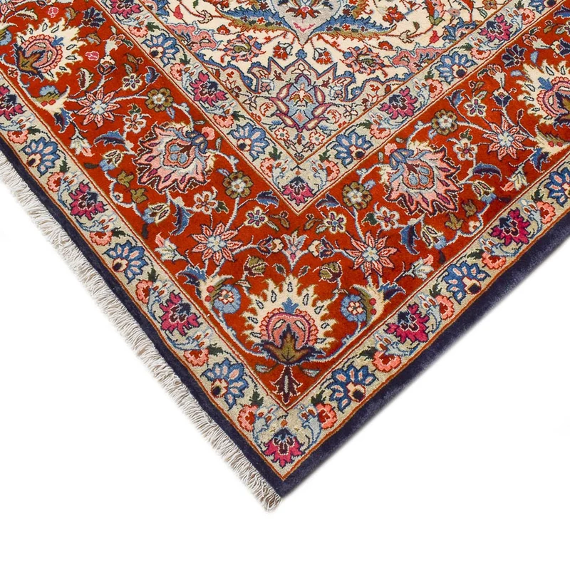Maschad Teppich 257x355cm - Perserteppich - dunkelbraun