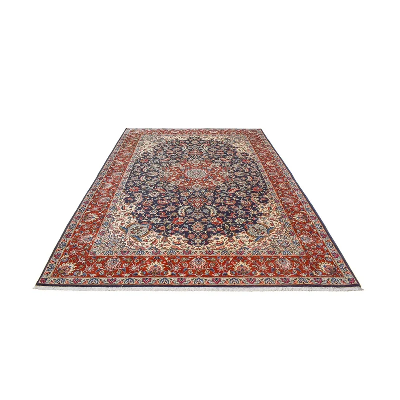 Maschad Teppich 257x355cm - Perserteppich - dunkelbraun