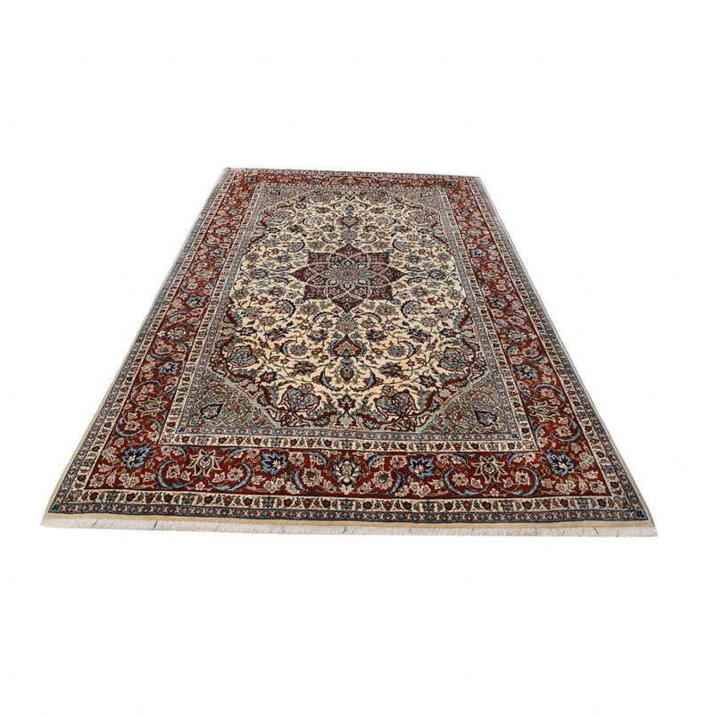Isfahan Teppich 206x304cm - Perserteppich - sand