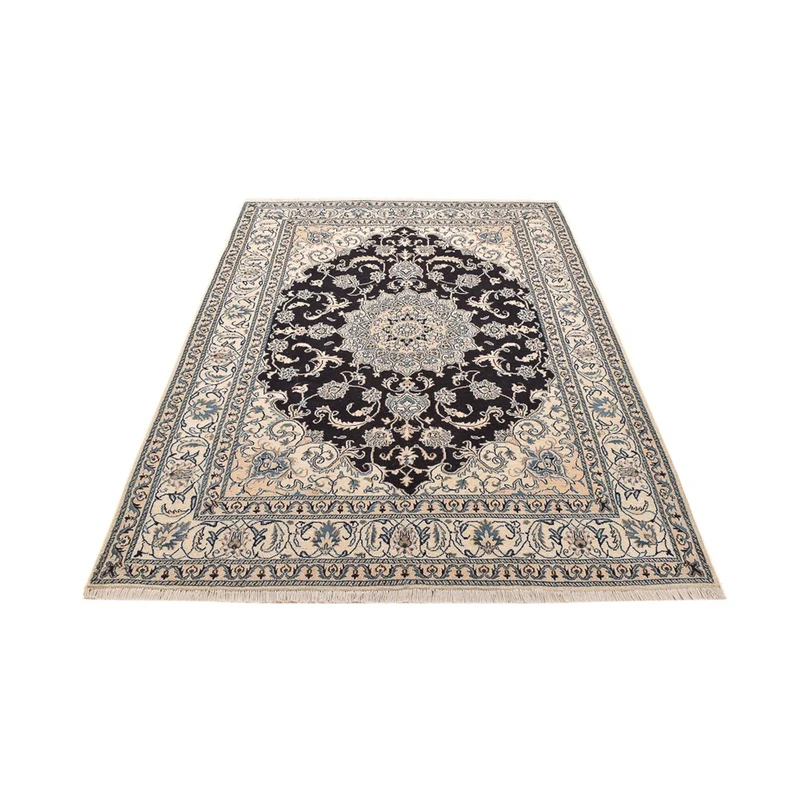 Nain - 12La Teppich 165x240cm - Perserteppich - dunkelblau