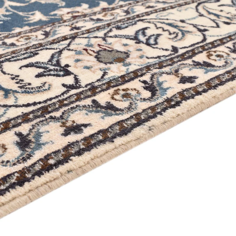 Perserteppich - Nain - 168 x 233 cm - hellblau
