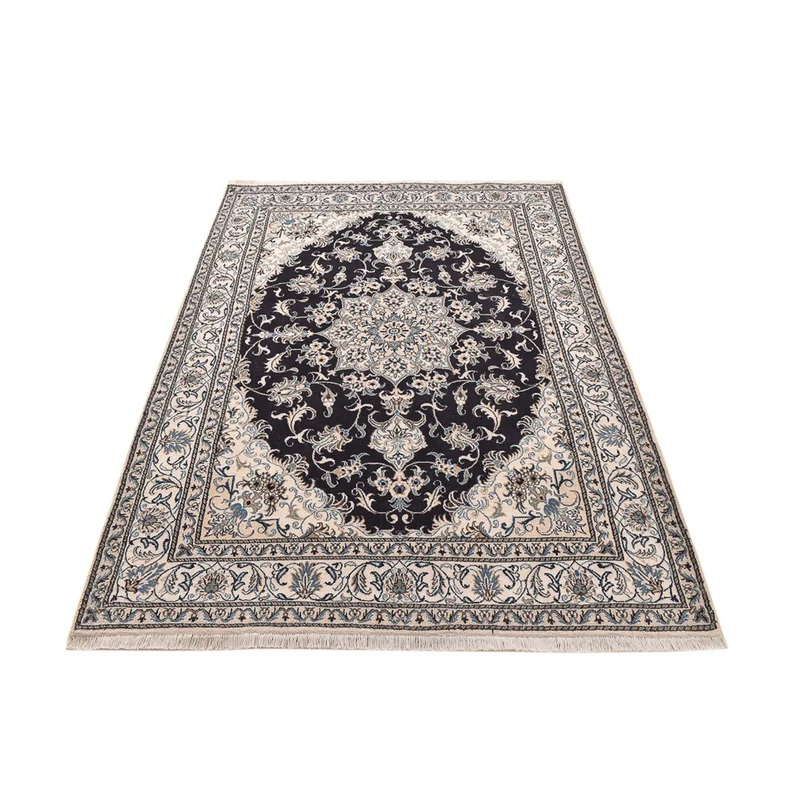 Nain - 12La Teppich 161x238cm - Perserteppich - dunkelblau