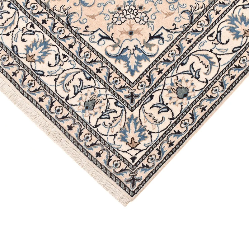 Nain - 12La Teppich 168x240cm - Perserteppich - hellbeige
