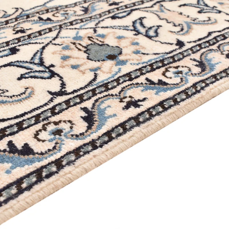 Nain - 12La Teppich 168x240cm - Perserteppich - hellbeige