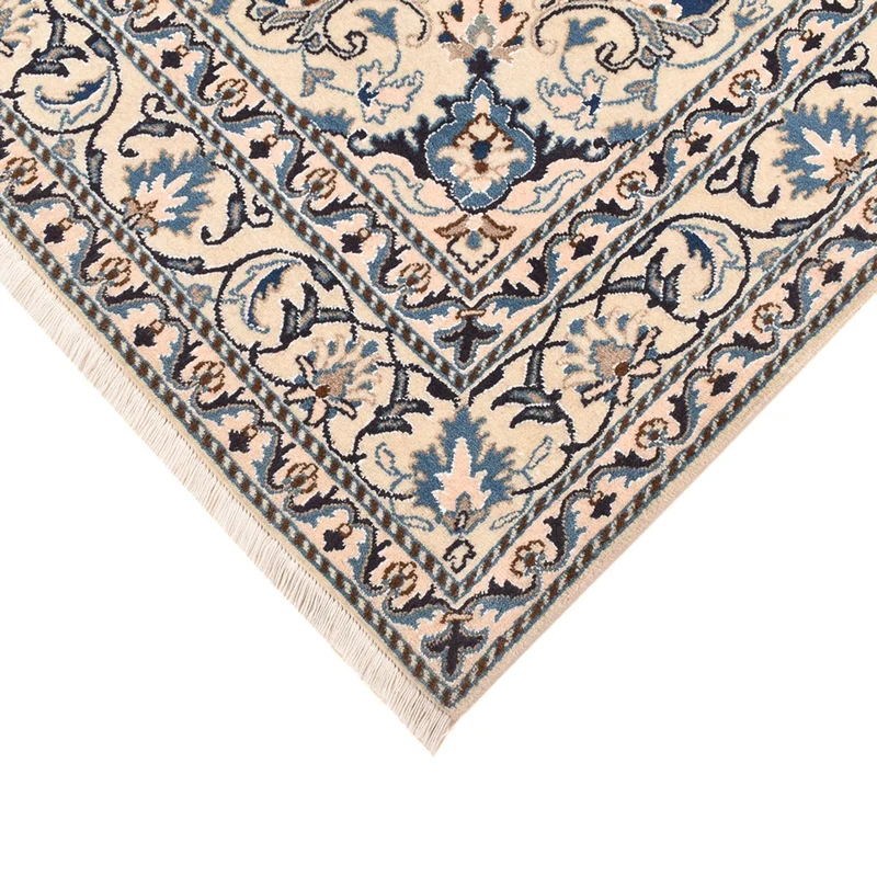 Nain - 12La Teppich 149x208cm - Perserteppich - dunkelblau