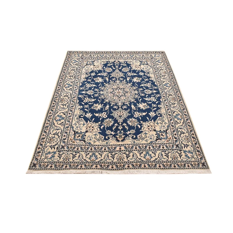 Nain - 12La Teppich 149x208cm - Perserteppich - dunkelblau