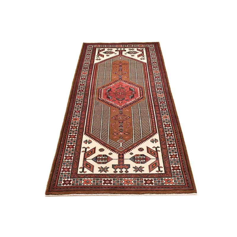 Läufer Perser - Nomadic - 100 x 222 cm - mehrfarbig