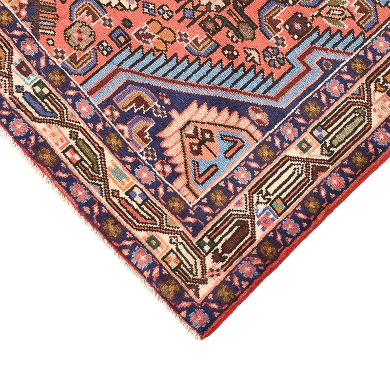 Perserteppich - Nomadic - 98 x 146 cm - hellrot