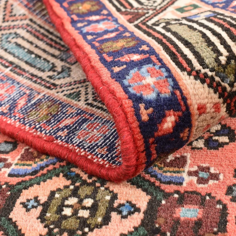 Perserteppich - Nomadic - 98 x 146 cm - hellrot