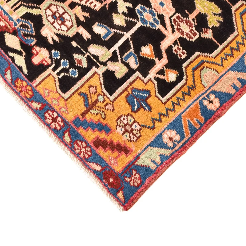 Nahavand Teppich 92x132cm - Perserteppich - dunkelblau