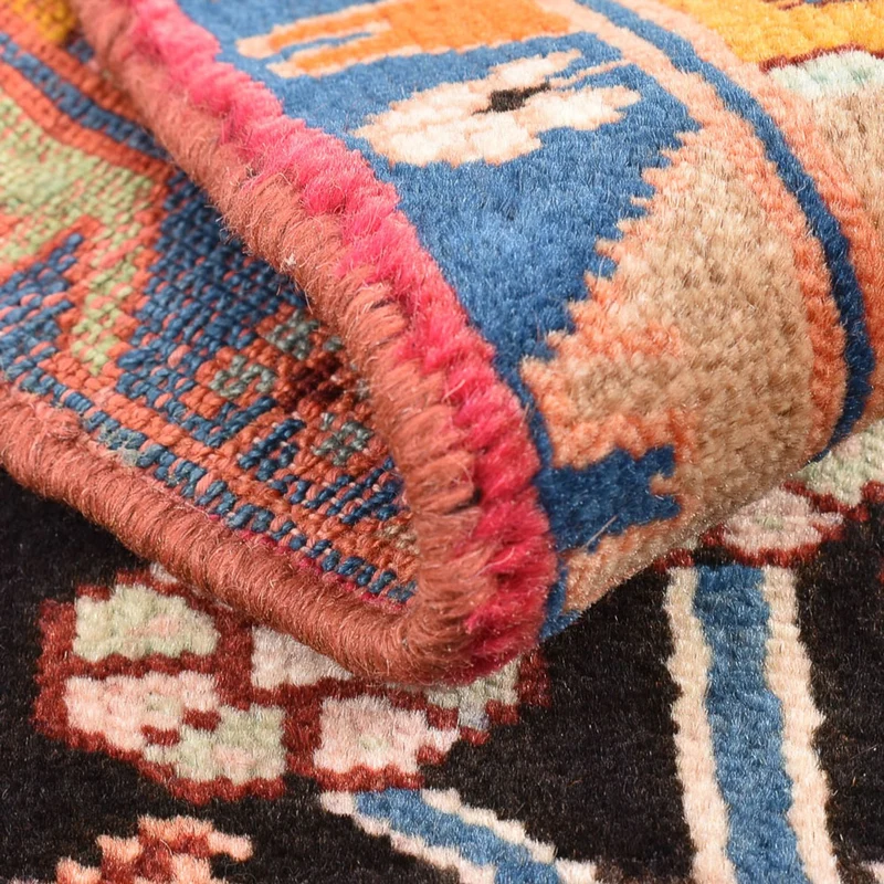 Nahavand Teppich 92x132cm - Perserteppich - dunkelblau