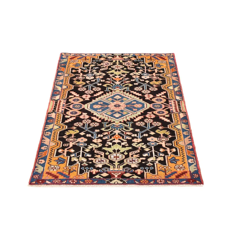 Nahavand Teppich 92x132cm - Perserteppich - dunkelblau