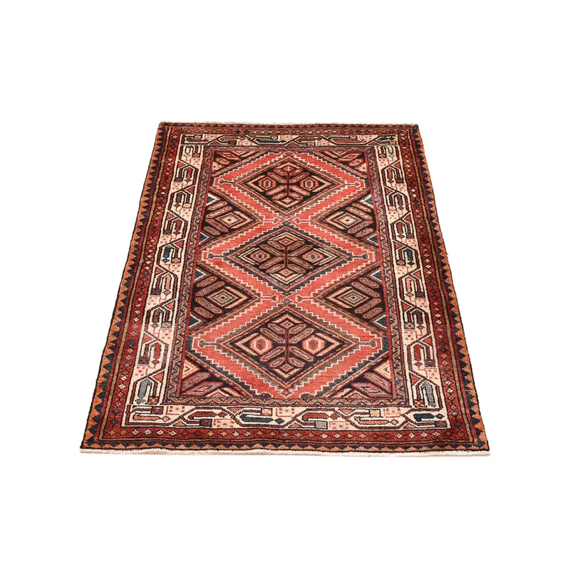 Perserteppich - Nomadic - 97 x 140 cm - hellrot
