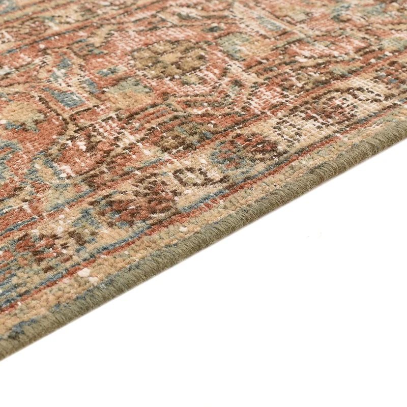 Vintage Teppich 130x200cm - dunkelbeige