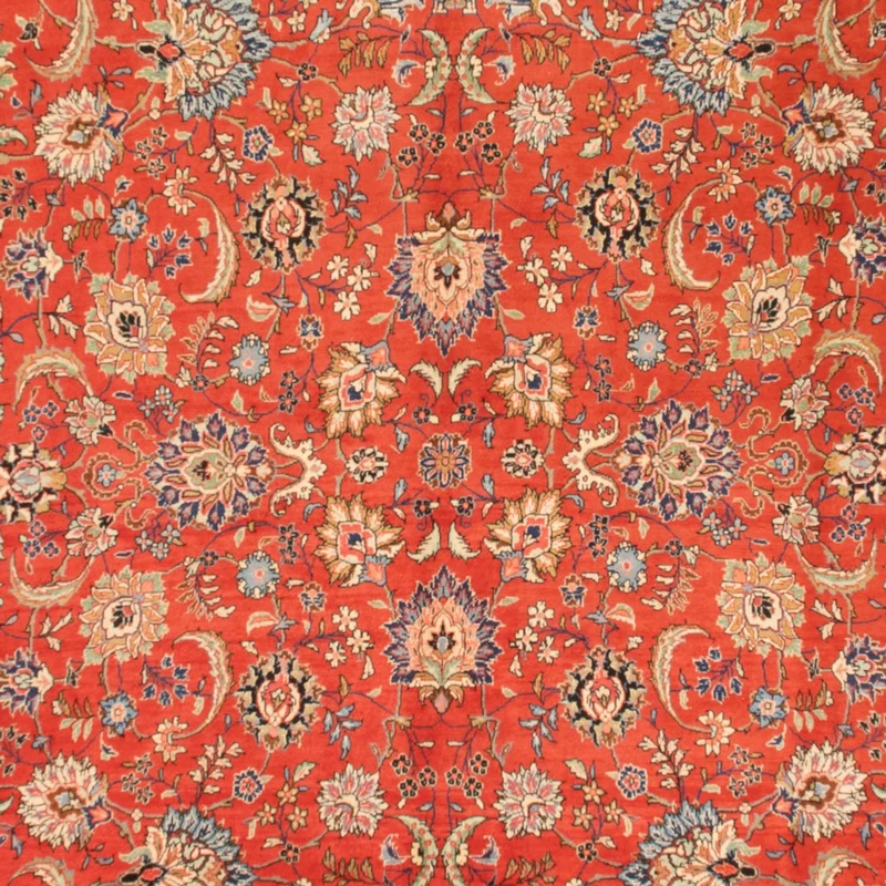 Täbriz Teppich 266x393cm - Perserteppich - rot