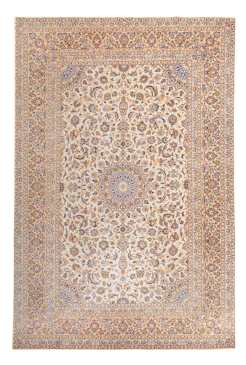 Keshan Teppich 395x415cm - Perserteppich - sand