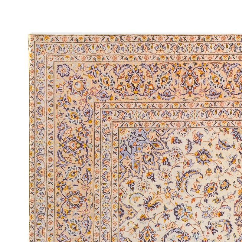 Keshan Teppich 395x415cm - Perserteppich - sand