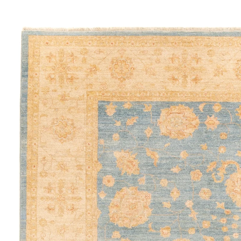 Ziegler Teppich - 258 x 343 cm - hellblau